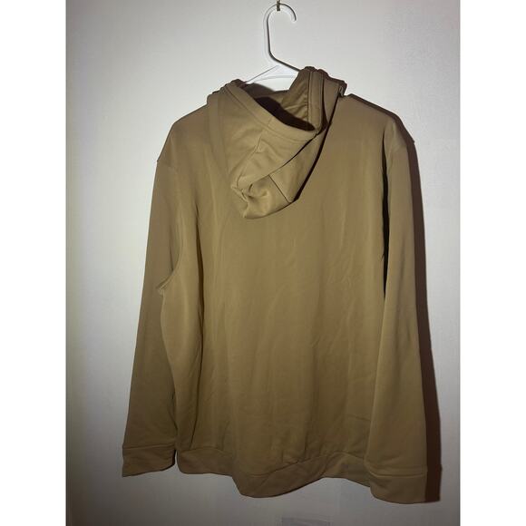 Under Armour Performance Hoodie Men’s Tan Lightweight Long Sleeve Hunting 2XL - Picture 5 of 5